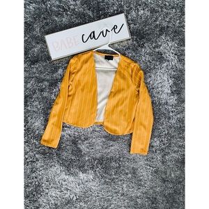 Pinned Striped Blazer